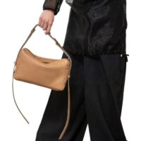 TASCAPANE - borsa in pelle colore cuoio naturale - Image 4