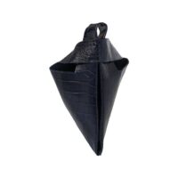 SHOPPERINA – mini shopper in pelle stampa cocco colore blu - Image 7