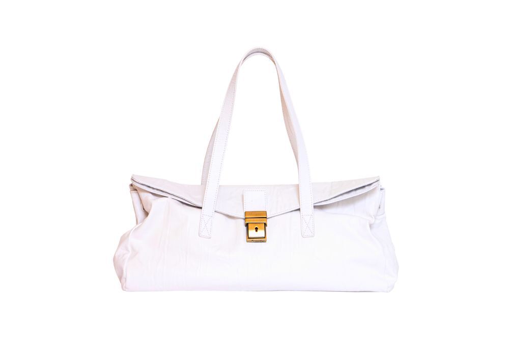 borsa-baguette-pelle-increspata-colore-bianco