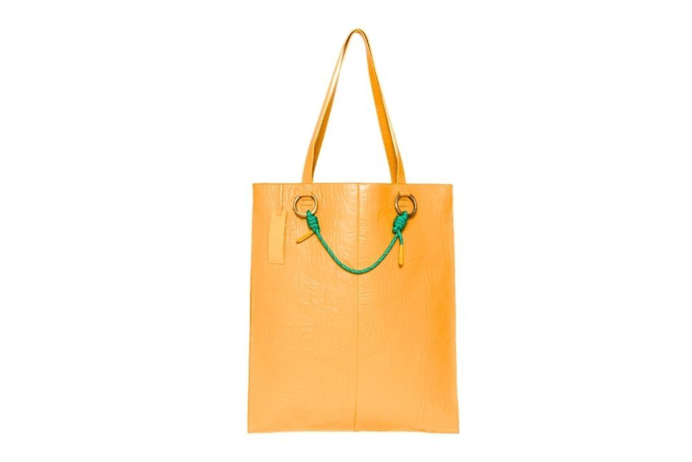 borsa-maxi-shopper-pelle-increspata-gialla
